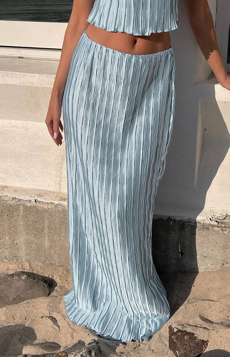That Occasion Blue Maxi Skirt Image