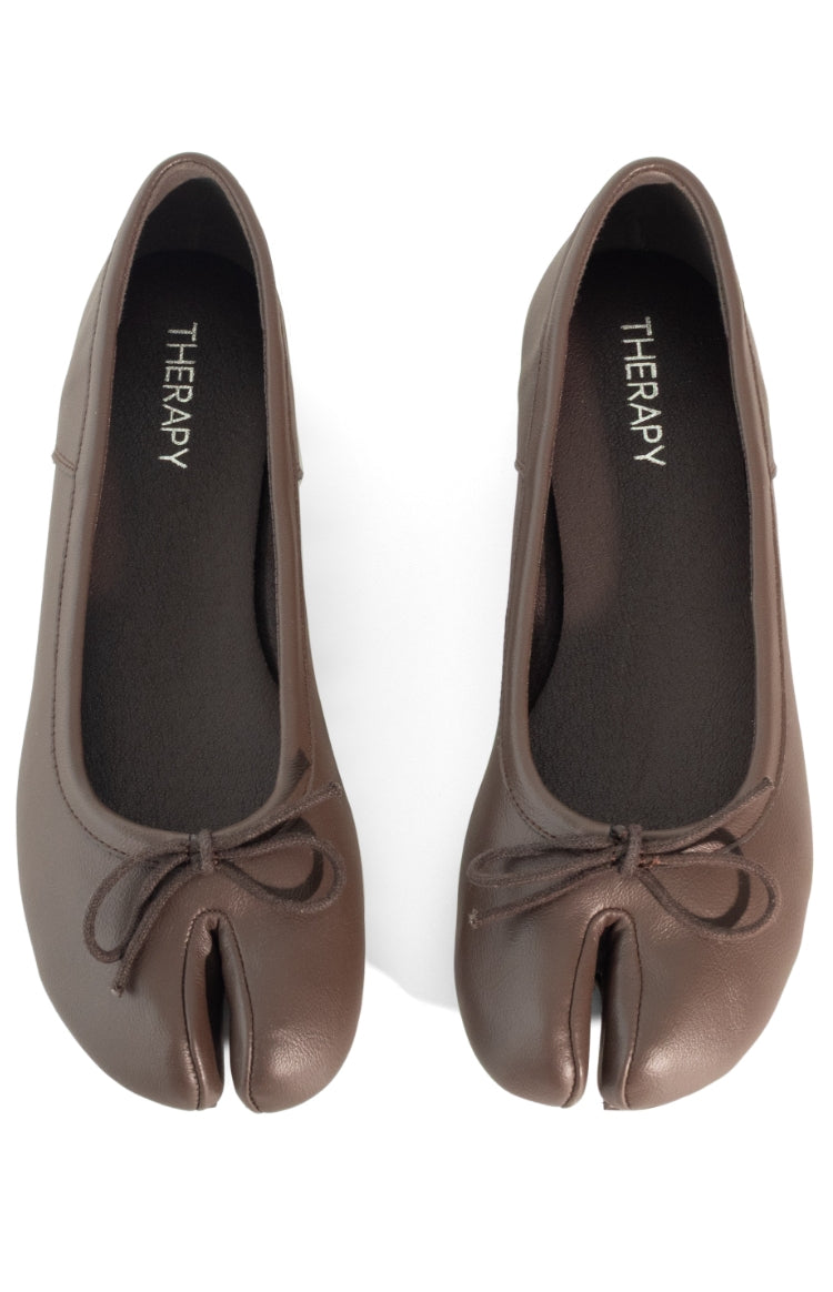 Therapy Hoshi Chocolate Ballet Flat