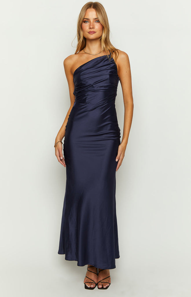 Tina Navy Formal Maxi Dress – Beginning Boutique US