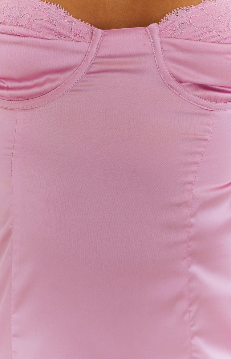trouble pink mini dress Trouble Light Pink Mini Dress - 16