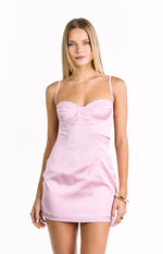 Trouble Light Pink Mini Dress Image