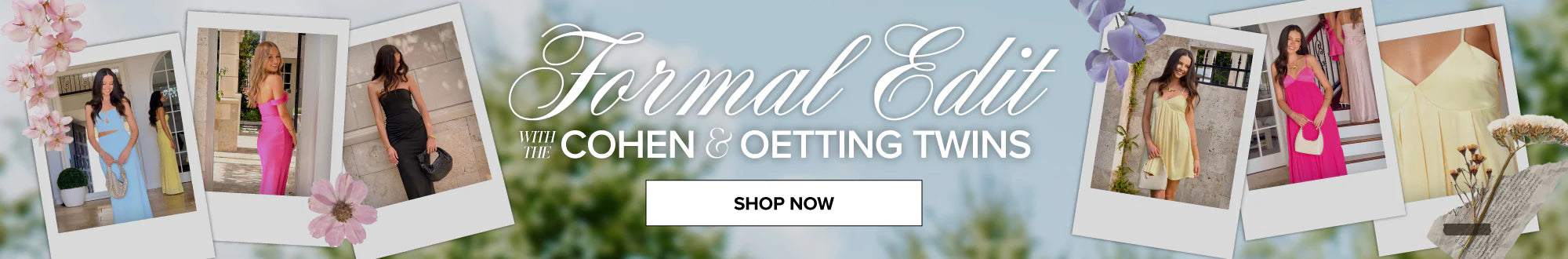 Formal Edit with the Cohen & Oetting Twins Collection Banner