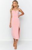 Valentina Pink Midi Dress Image