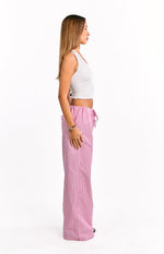 Vienna Pink Stripe Pants Image