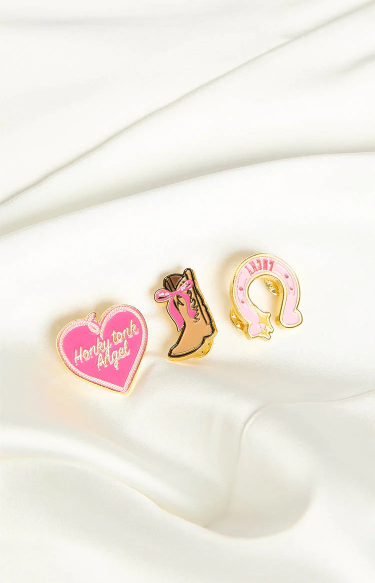 Western Pins 3 Pack (FREE over $100)