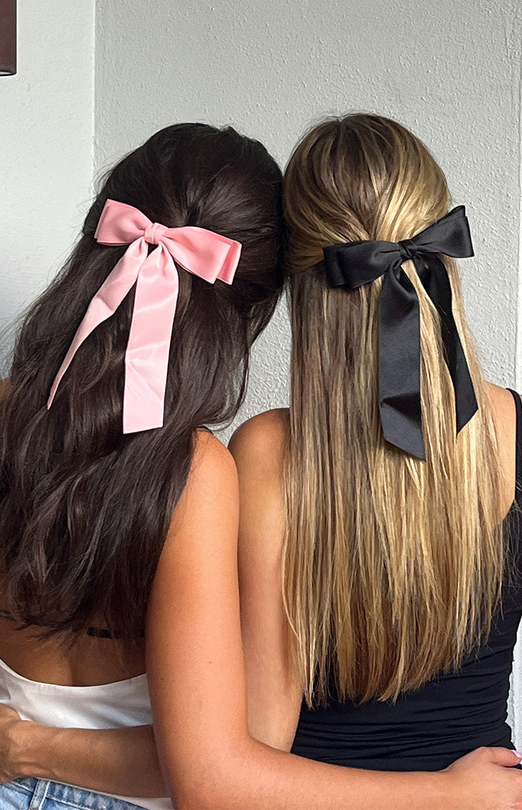 Whimsy Willow Pink Bow Hair Clip (FREE over $90) Image