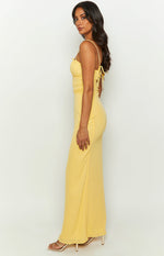 white christmas dresses Yitra Yellow Chiffon Maxi Dress white christmas dresses Yitra Yellow Chiffon Maxi Dress
