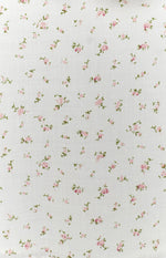 Abigail Mini Dress White Floral Image