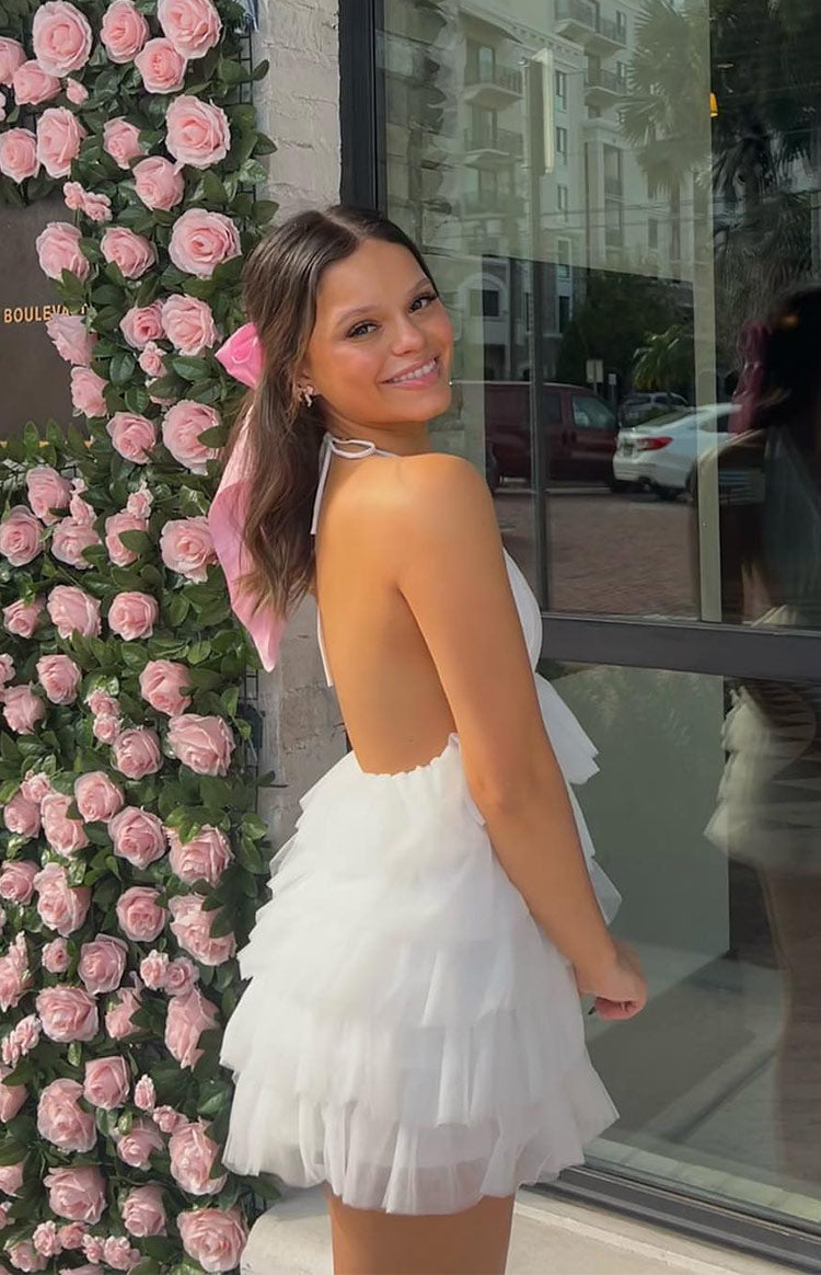 mini dress for birthday Elegant Spring-Summer Women's A-Line Dress: Perfect Prom, Bir Canary Houze Perfect for a birthday extravaganza or special event Birthday in Positano Floral Mini