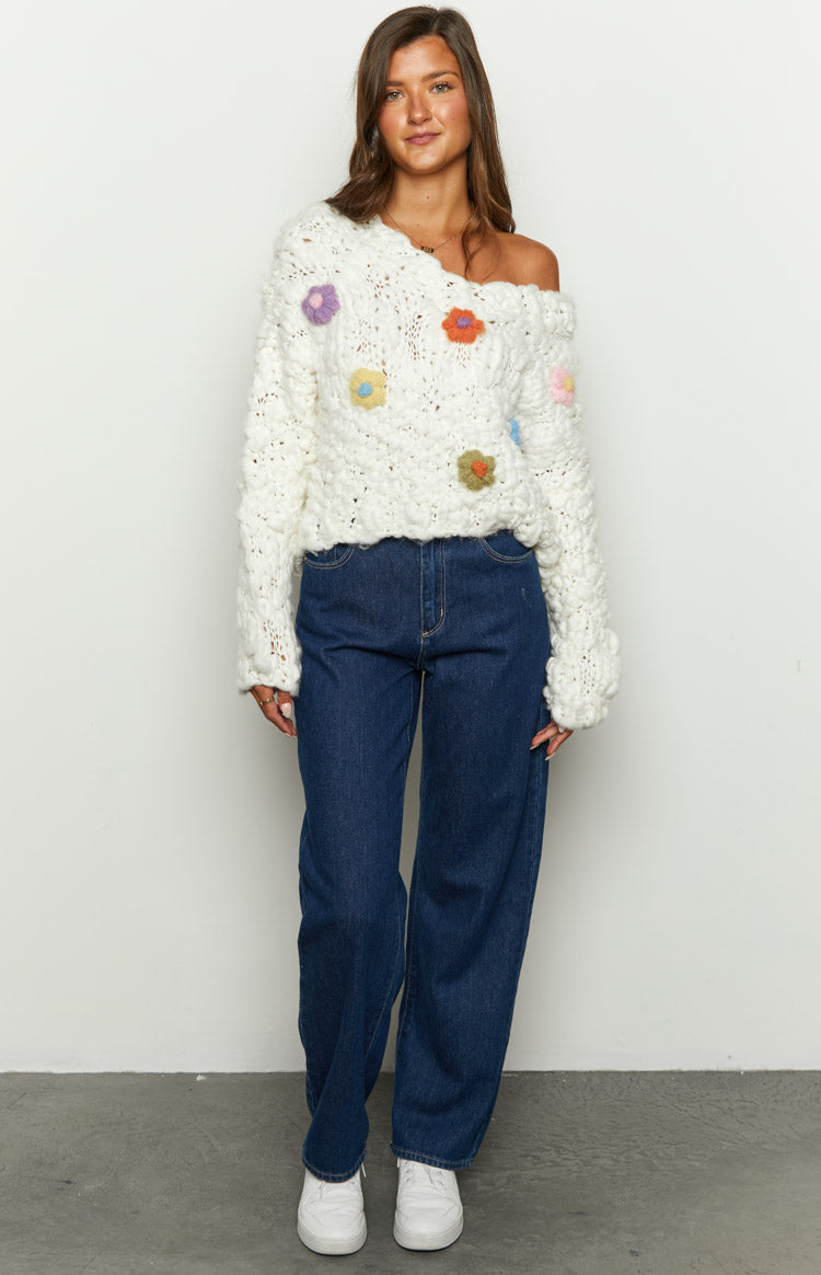 Bruno Multi Flower Sweater Image