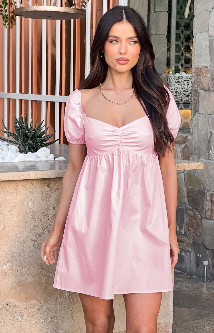 Clara Pink Mini Dress - US 16