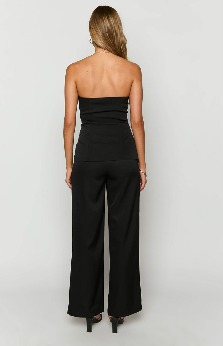 Dien Black Tailored Pants - 4 | Beginning Boutique Exclusive Dien Black Tailored Pants - 4 | Beginning Boutique Exclusive