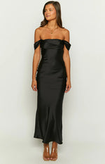 Ella Black Off Shoulder Formal Maxi Dress | Beginning Boutique US Ella Black Off Shoulder Formal Maxi Dress | Beginning Boutique US