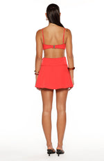 Josie Red Mini Dress Image