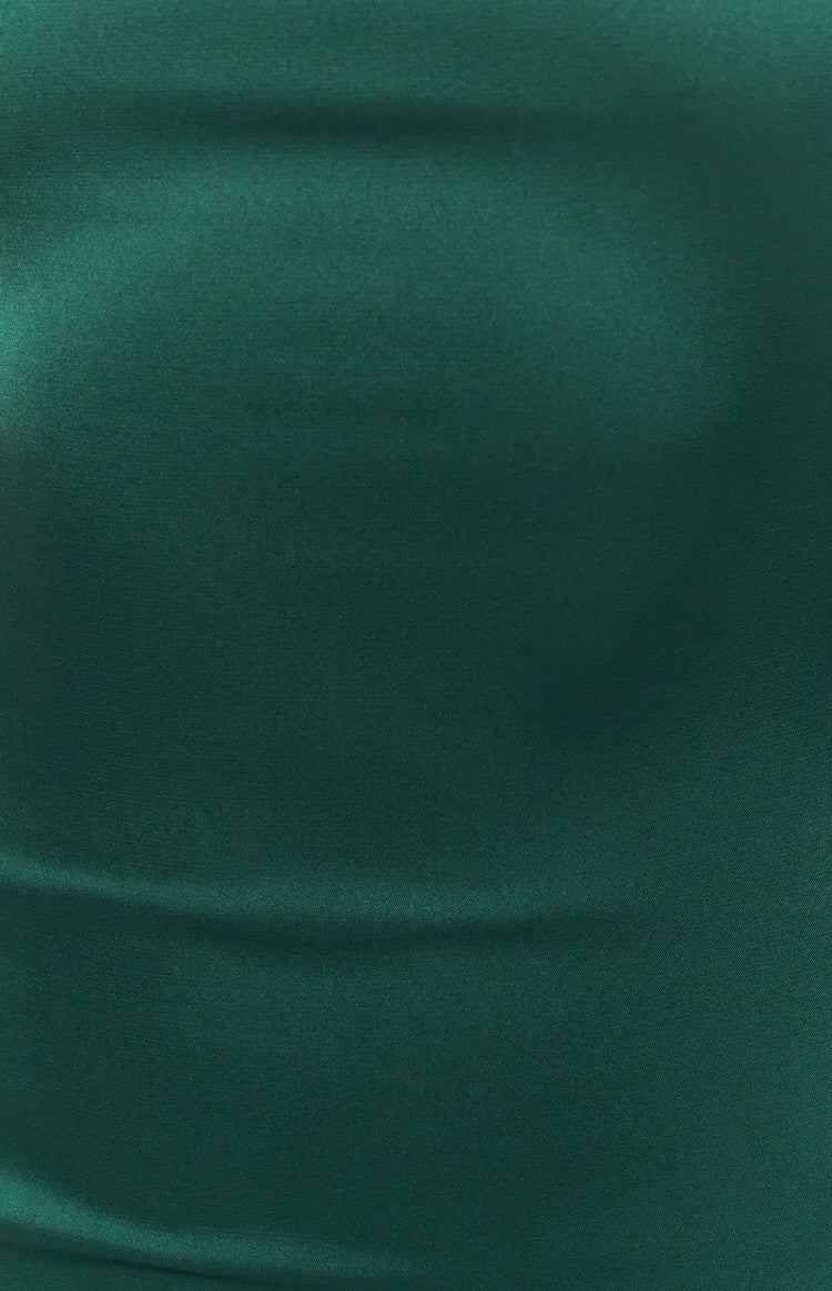 Manhattan Slip Formal Dress Emerald - S Manhattan Slip Formal Dress Emerald - S