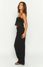 The Moment Black Maxi Skirt