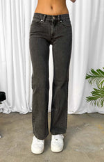 ABRAND A 99 Low Boot Erica Vintage Black Jeans Image