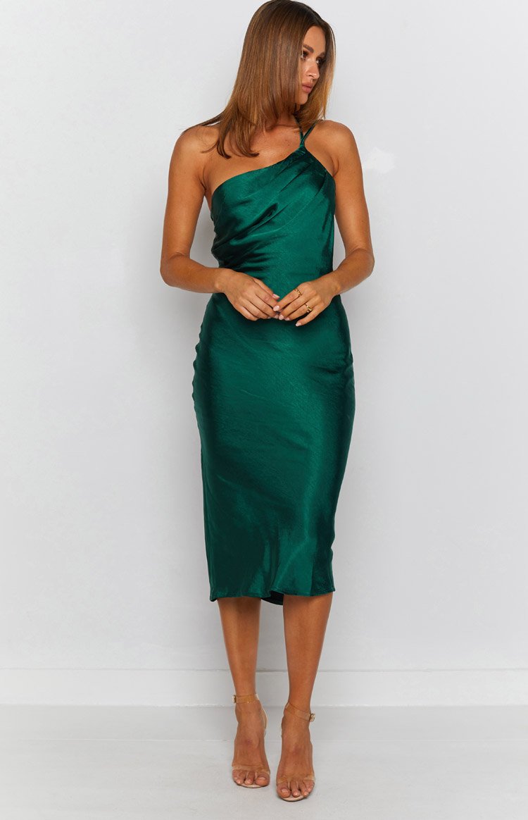Adella Midi Dress Emerald Image