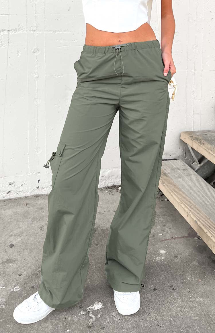 Bronx Khaki Drawcord Cargo Pants Image