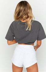 Callaway White Denim Shorts Image