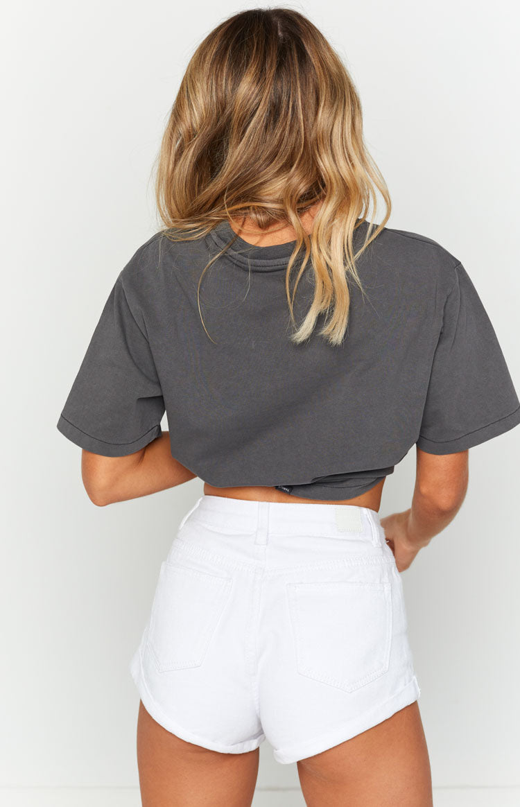 Callaway White Denim Shorts Image