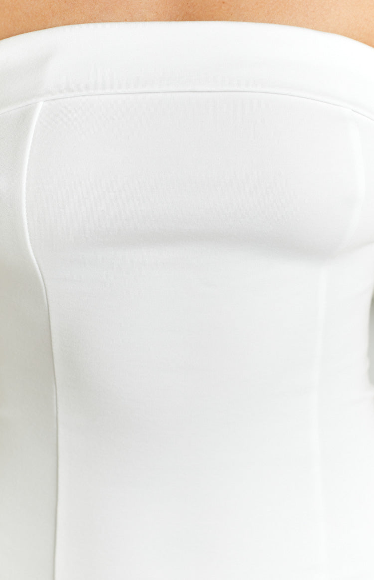 Carminia White Mini Dress – Beginning Boutique US