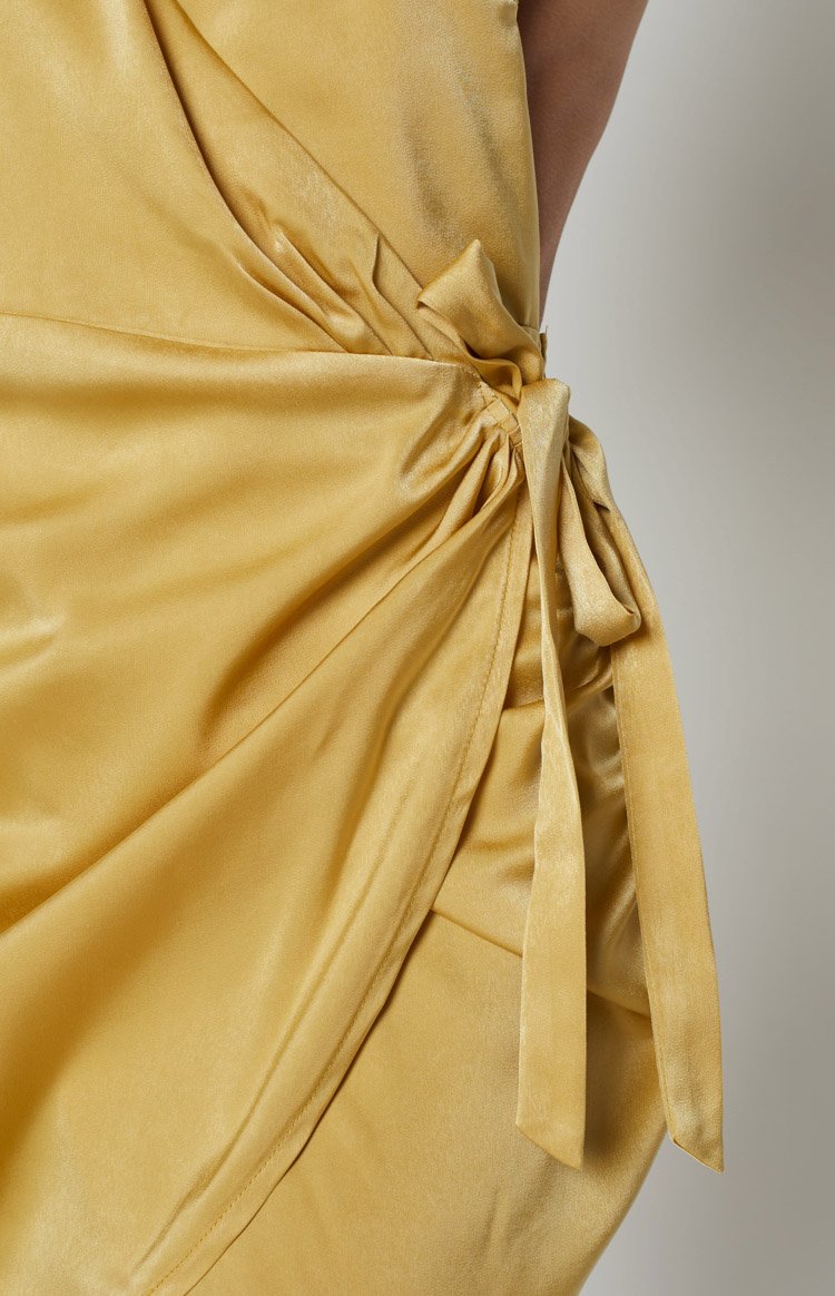 Douglas Gold Mini Dress Image