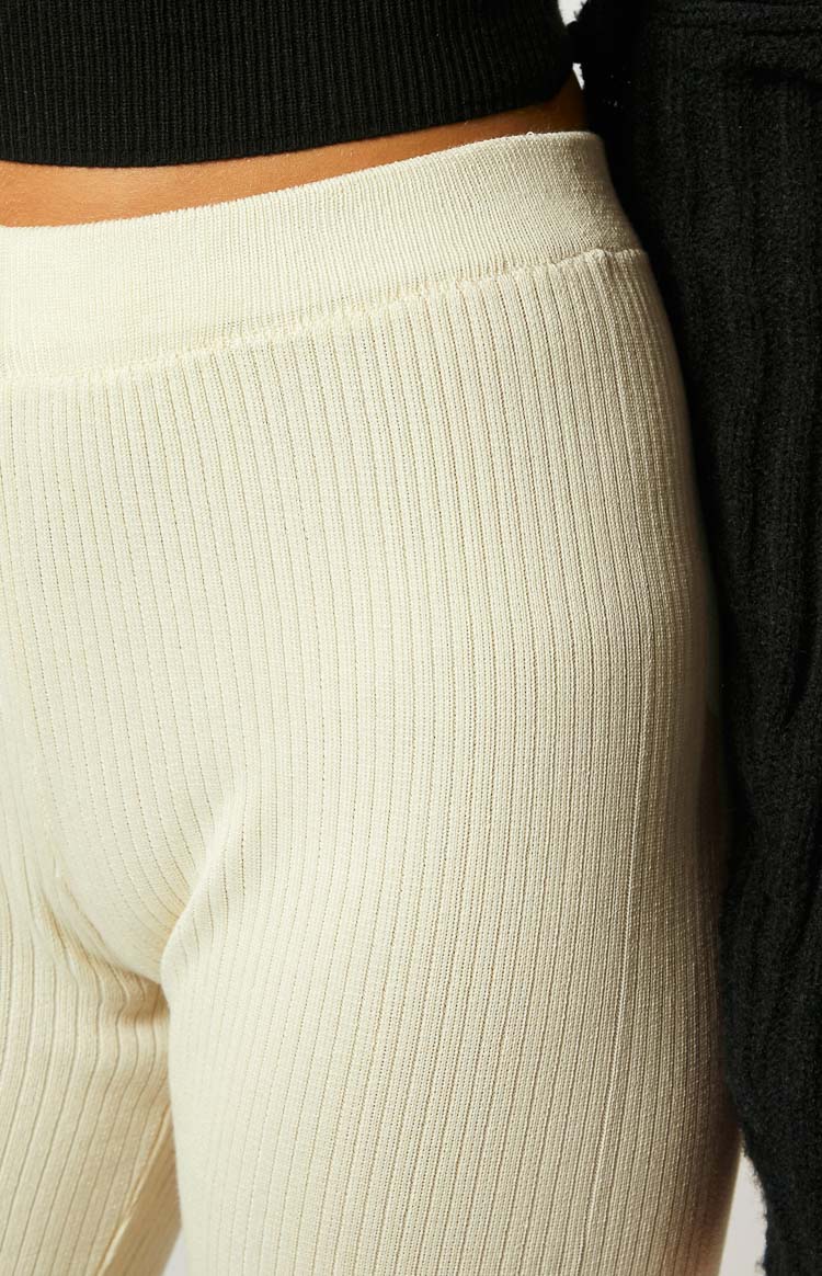 Edison Cream Knit Pants Image