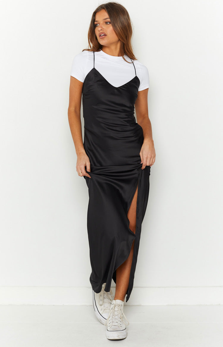 Eternal Black Formal Maxi Dress Image