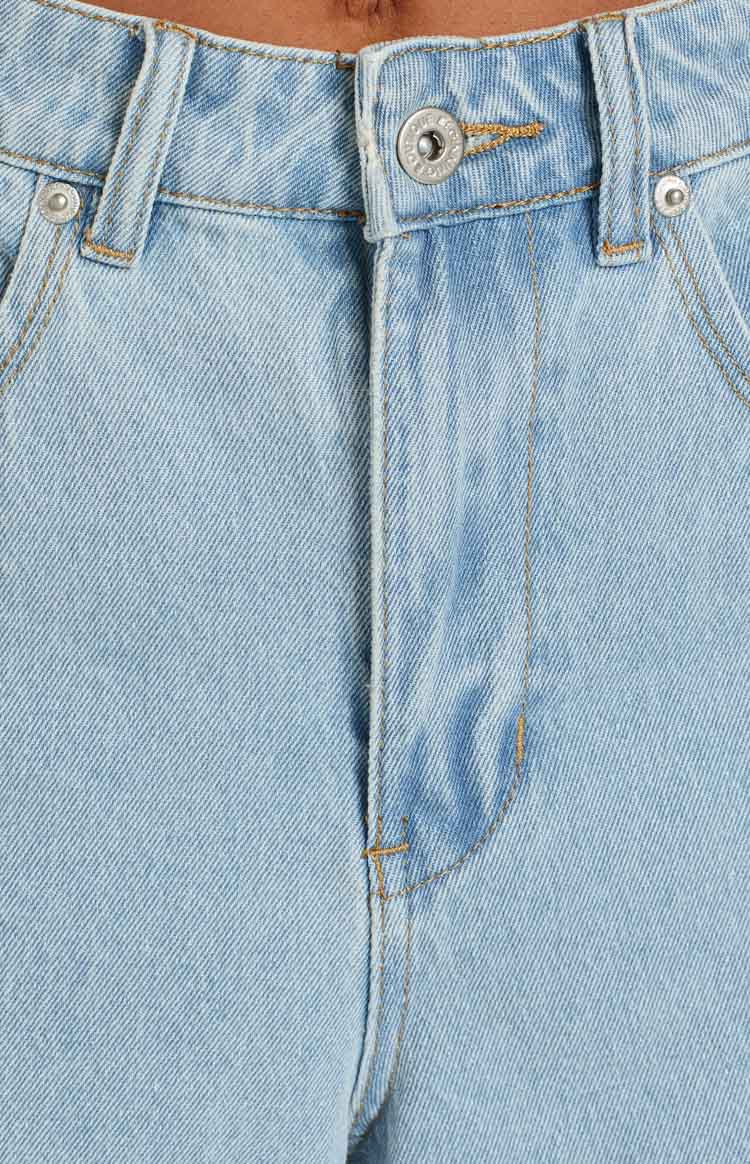 Highline Denim Shorts Blue – Beginning Boutique US
