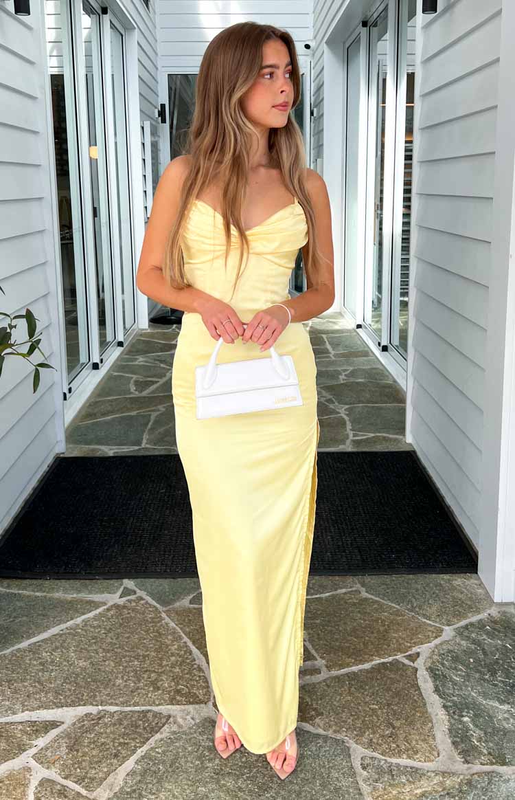 Yellow Maxi Dress – Beginning Boutique US