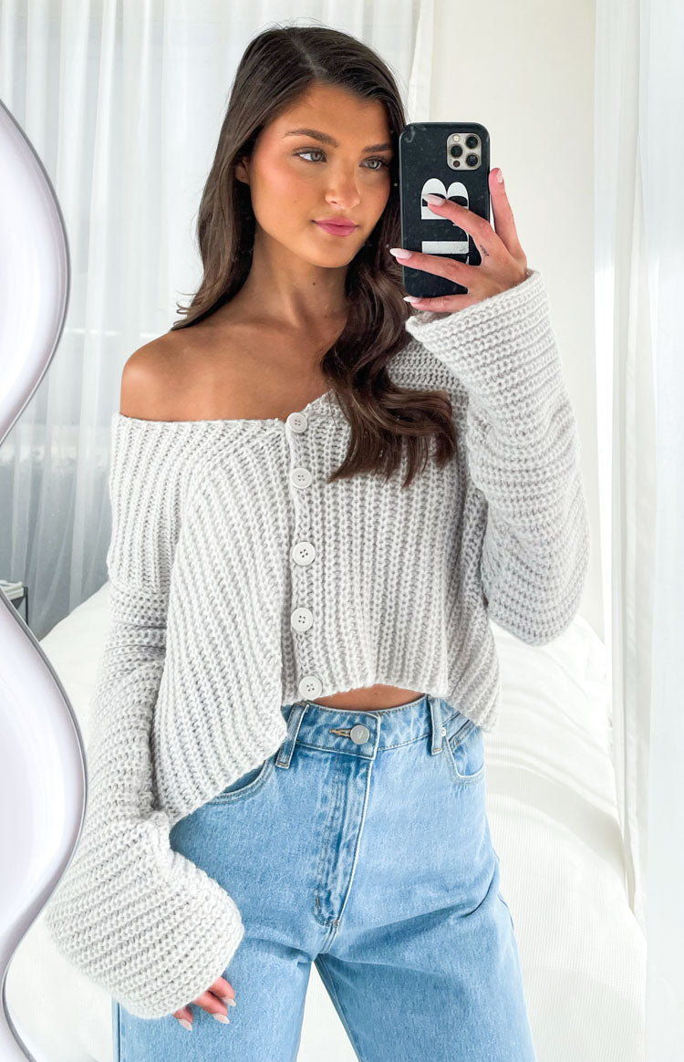 Ivana Grey Marle Sweater Image