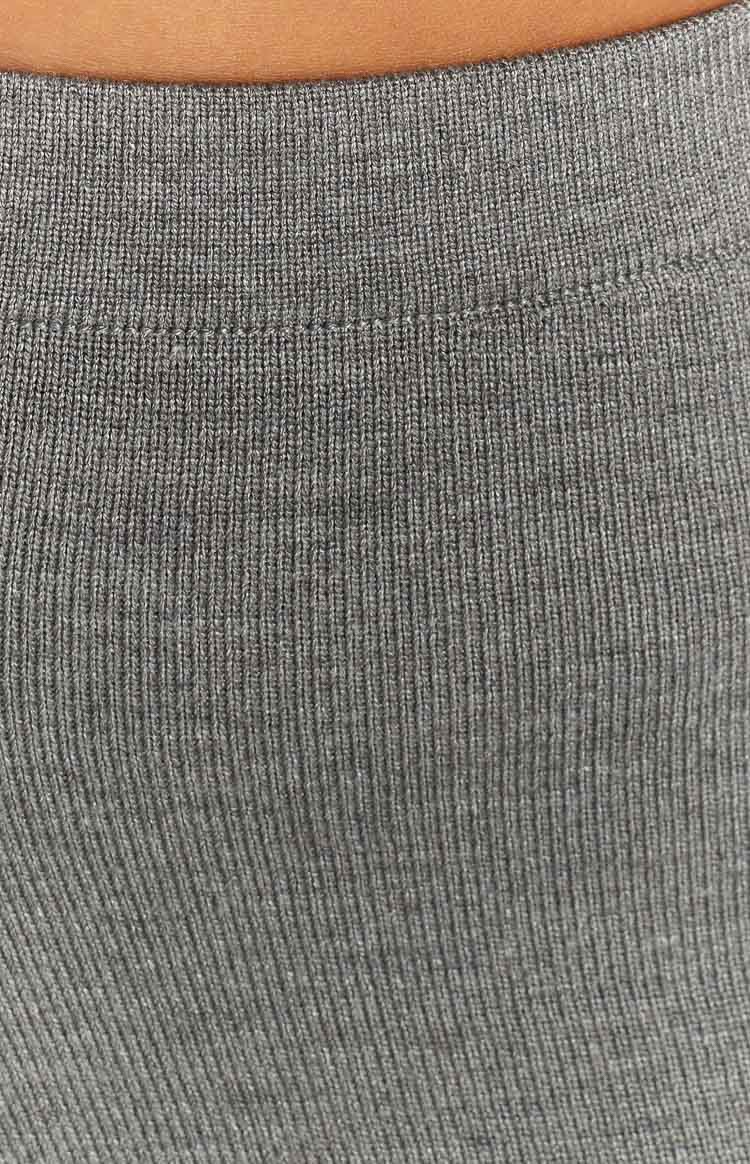 Jade Grey Knitted Pants Image