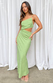 Lene Green Maxi Dress Image