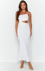 Lene White Maxi Dress Image