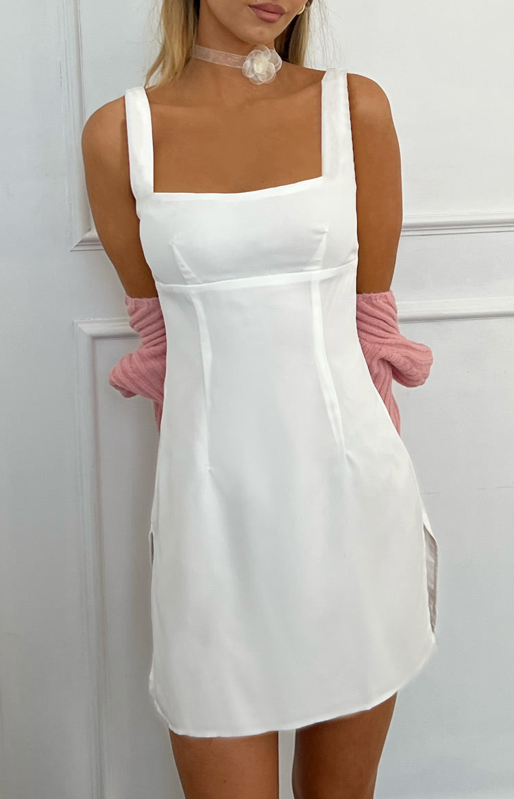 Londyn White Mini Dress Image