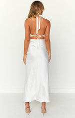 Orchid White Maxi Dress – Beginning Boutique US