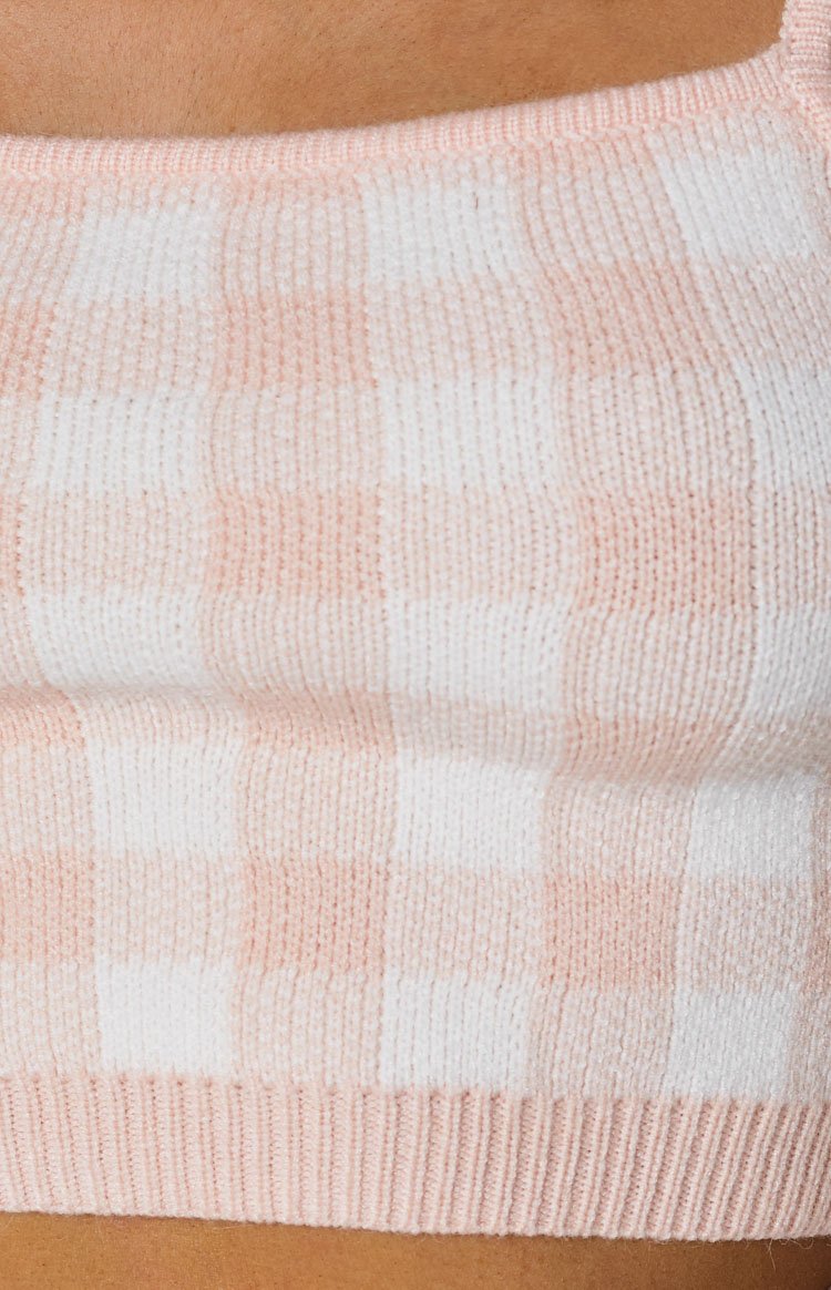 Primrose Pink Knit Top Image