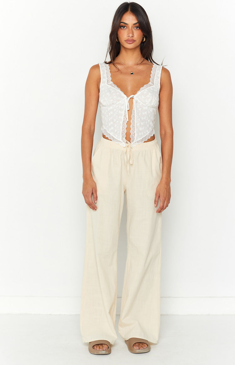 Ray Oat Linen Pants – Beginning Boutique US
