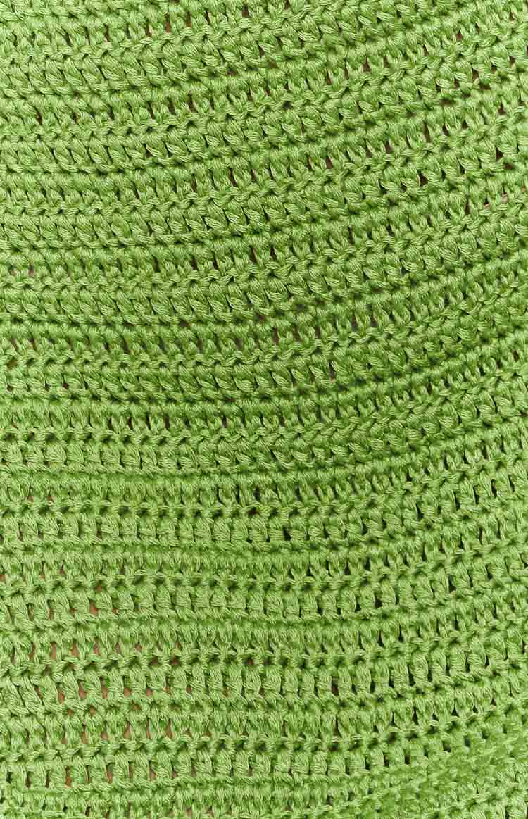Stella Green Strapless Crochet Top – Beginning Boutique US