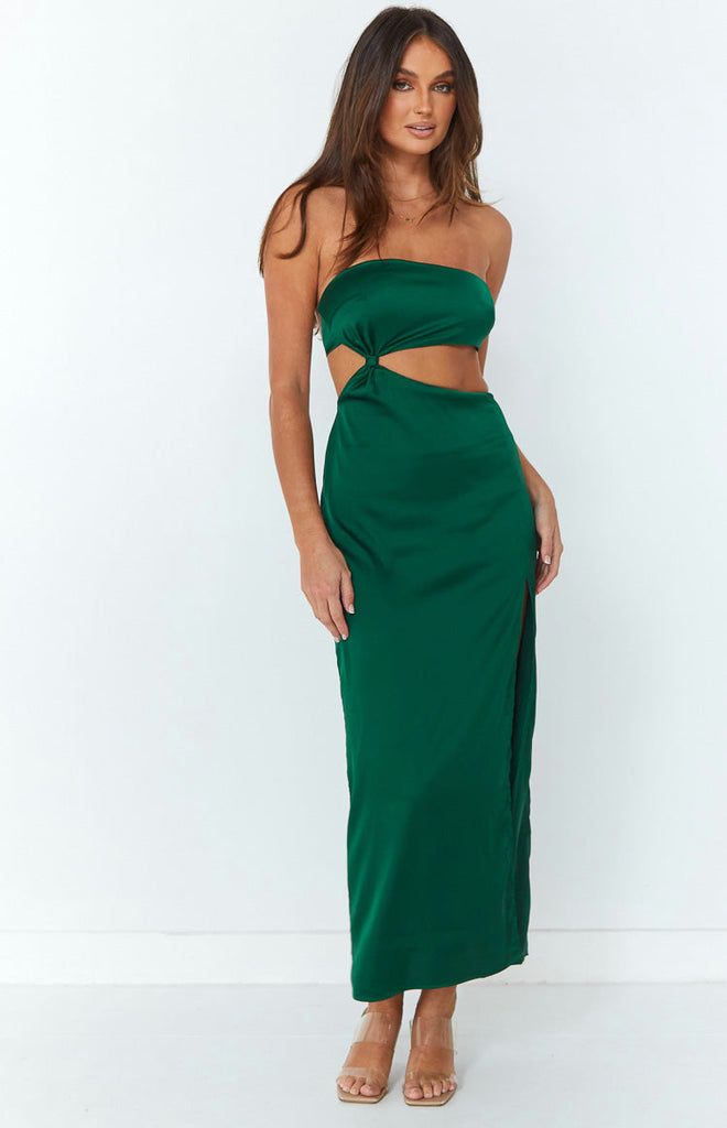 Summer Emerald Maxi Dress – Beginning Boutique US