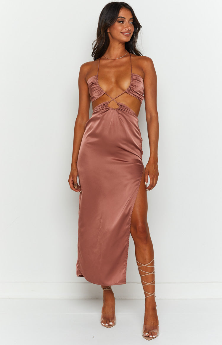 Taylor Copper Maxi Dress Image