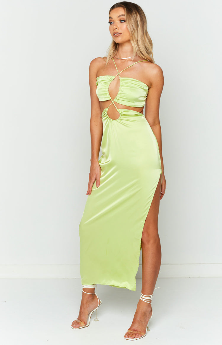 Taylor Green Maxi Dress Image