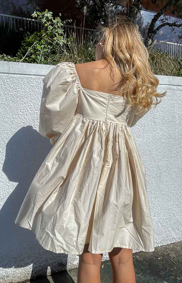 Tiana Cream Mini Dress Image