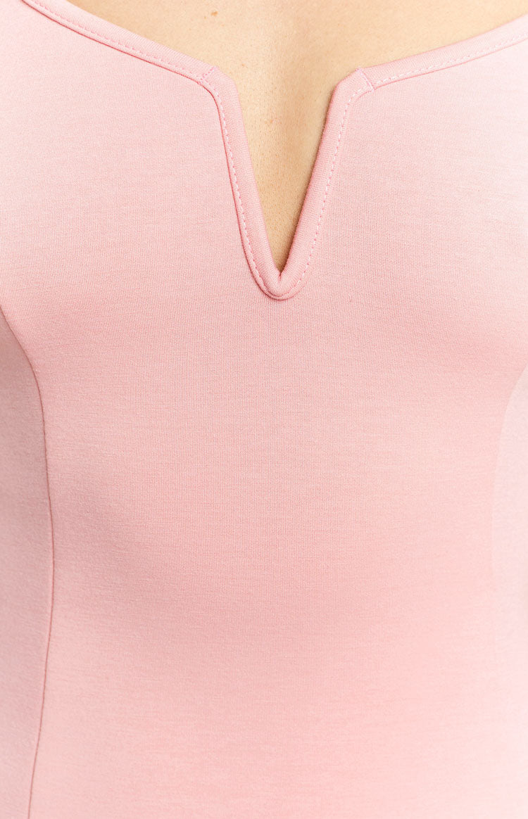 Valentina Pink Midi Dress Image
