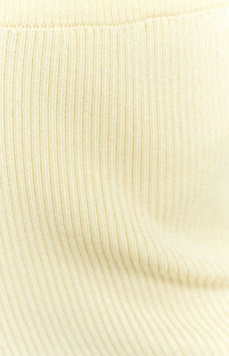 Winter Yellow Knit Pants Image