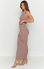 Zayrah Mocha Maxi Skirt Image