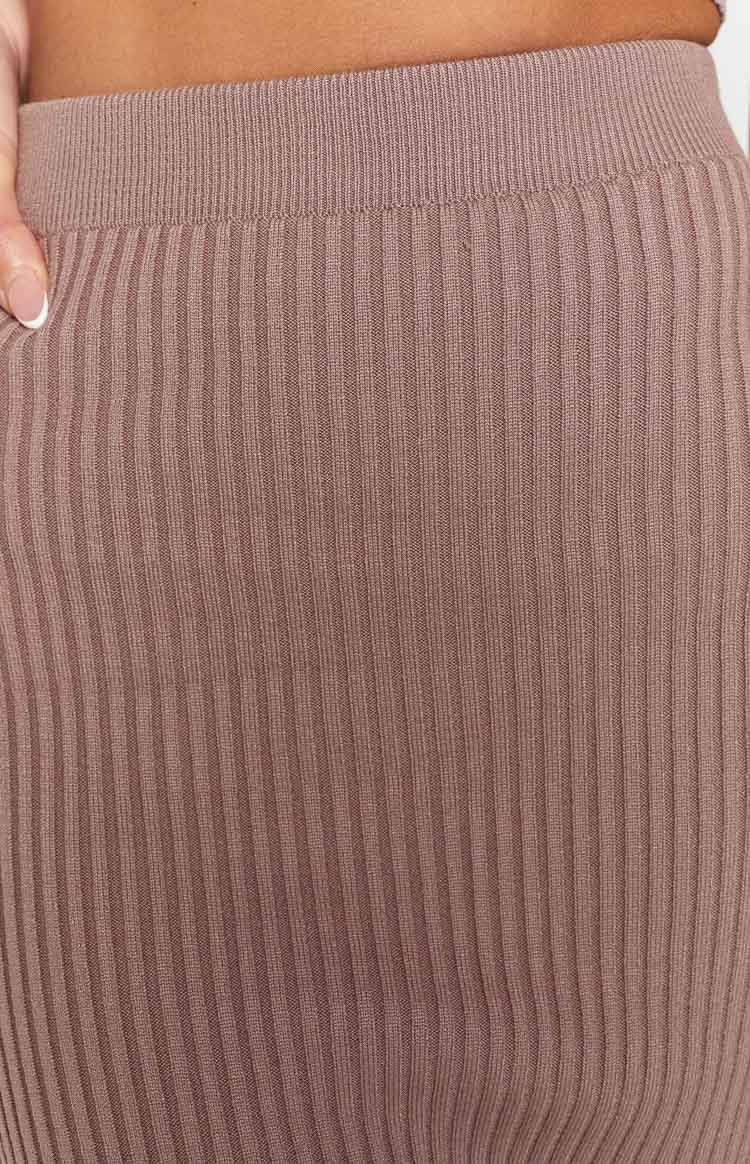 Zayrah Mocha Maxi Skirt Image