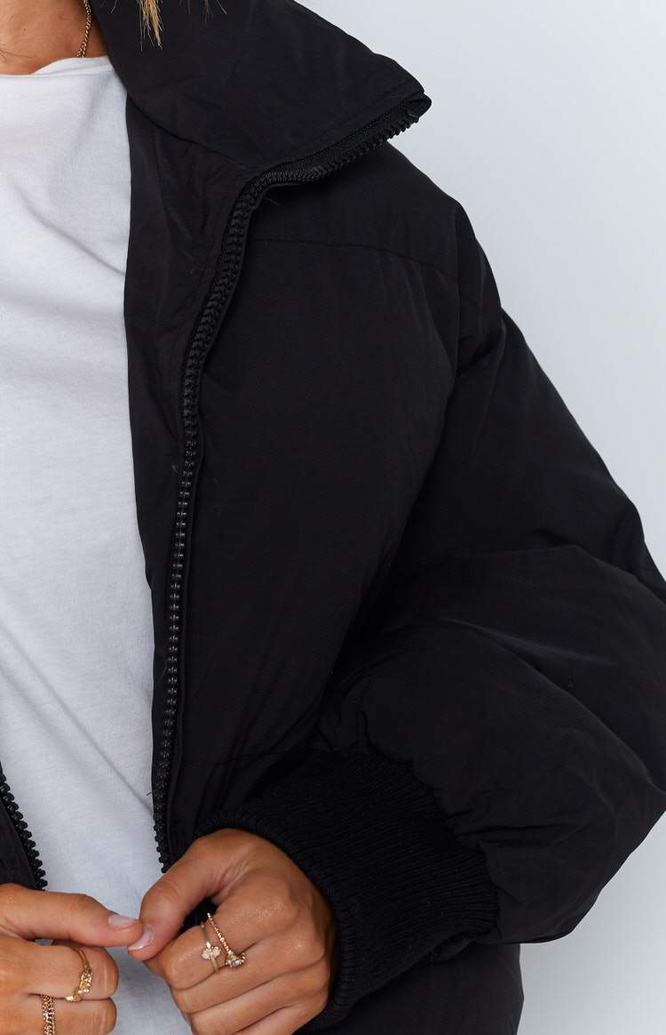 Remi Puffer Jacket Black Image